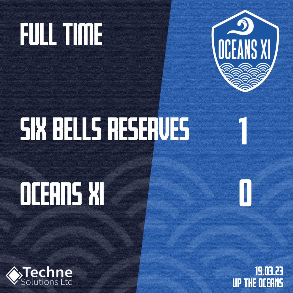Our previous match ended in a narrow defeat in the League. Shout out to <a href="/kev_mitch95/">kevin mitchell</a> for stepping in as GK.
#uptheoceans #hertsadsundayleague