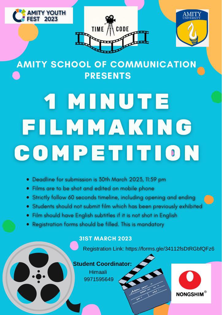 timecode021's tweet image. Time code organises two competition in amity youth fest
#youthfest #amity #amityunviversity #amityyouthfest #Asco