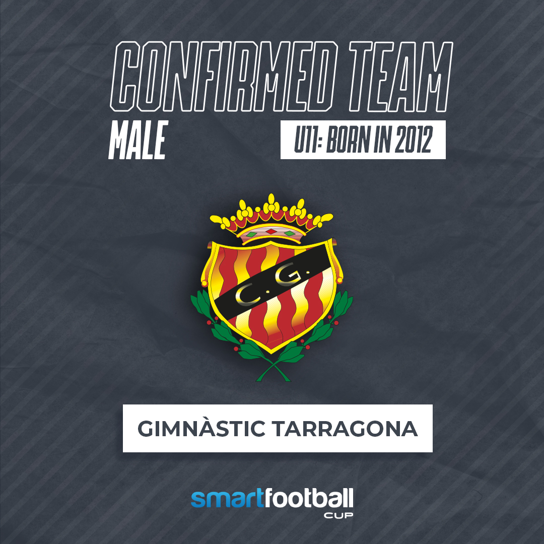 📣CONFIRMED TEAM📣
GIMNÀSTIC DE TARRAGONA confirms its attendance in the U11 Male Category⚽
-
📣EQUIPO CONFIRMADO📣
El GIMNÀSTIC DE TARRAGONA confirma su asistencia en la Categoría masculina SUB11⚽