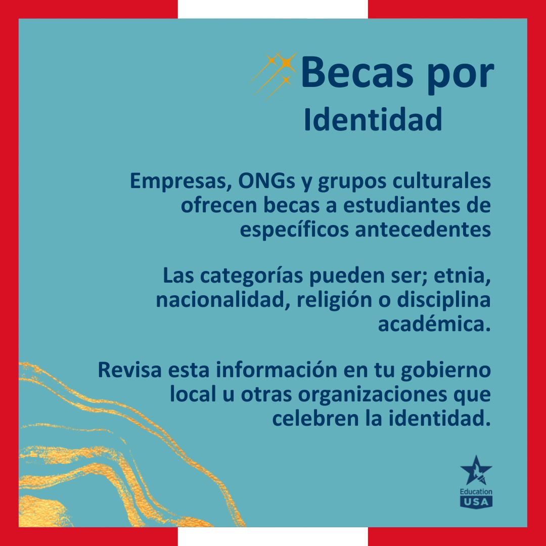 #BECAS | Aprende sobre los tipos de becas existentes y consulta la guía del Departamento de Educación de Estados Unidos
👉bit.ly/EdScholarships…

🔗Cortesía de EducationUSA Peru

#gotaccepted #becasestudiantiles #scholarshipsearch #scholarshipopportunities