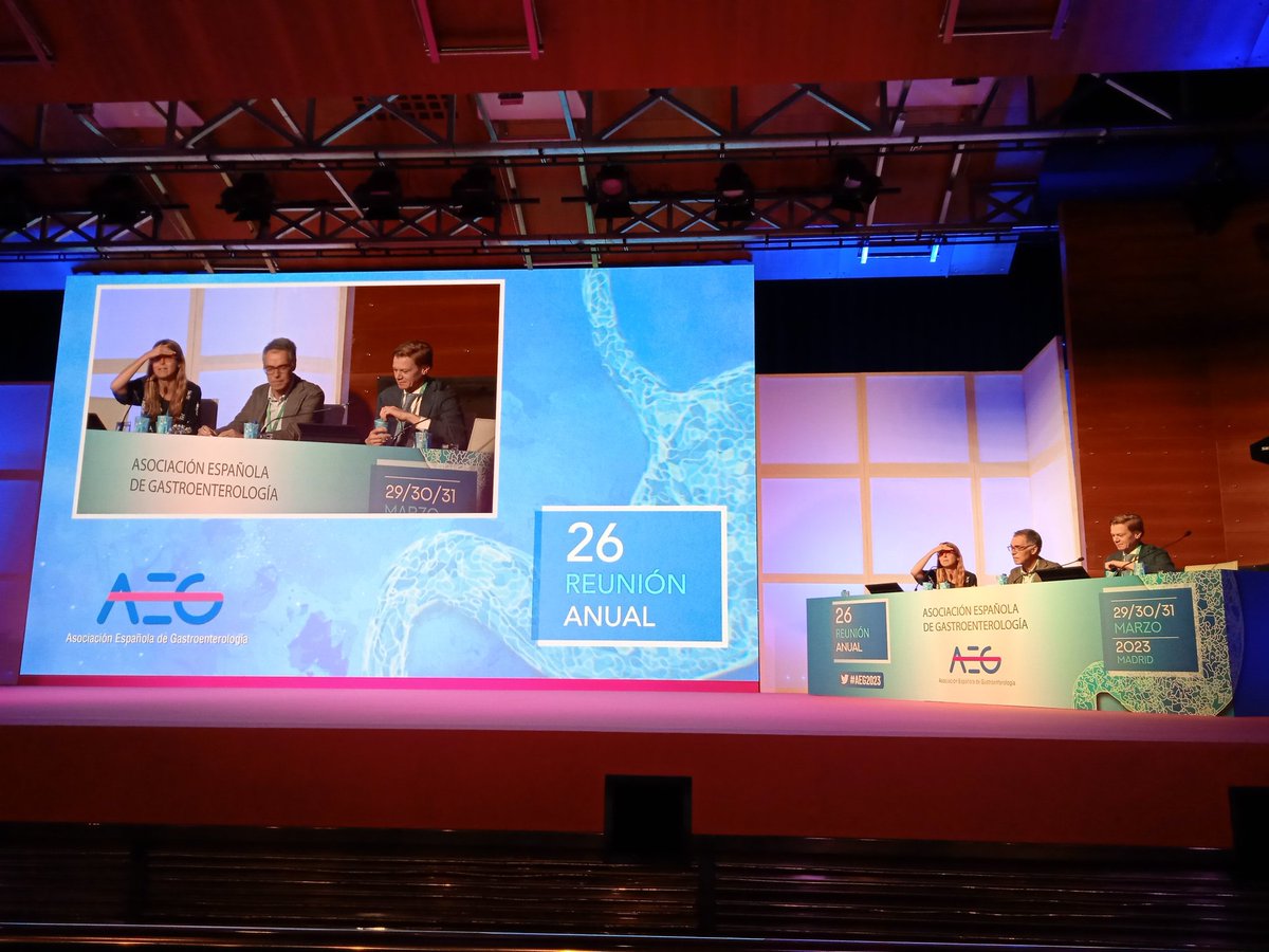 Aegastro (@aegastro) on Twitter photo Simposium Oncología. Controversias en cribado del cáncer colorrectal <a href="/castells_toni/">Antoni Castells</a> y Dr Kaminsky #AEG2023 Simposium Oncología. Controversias en cribado del cáncer colorrectal <a href="/castells_toni/">Antoni Castells</a> y Dr Kaminsky #AEG2023