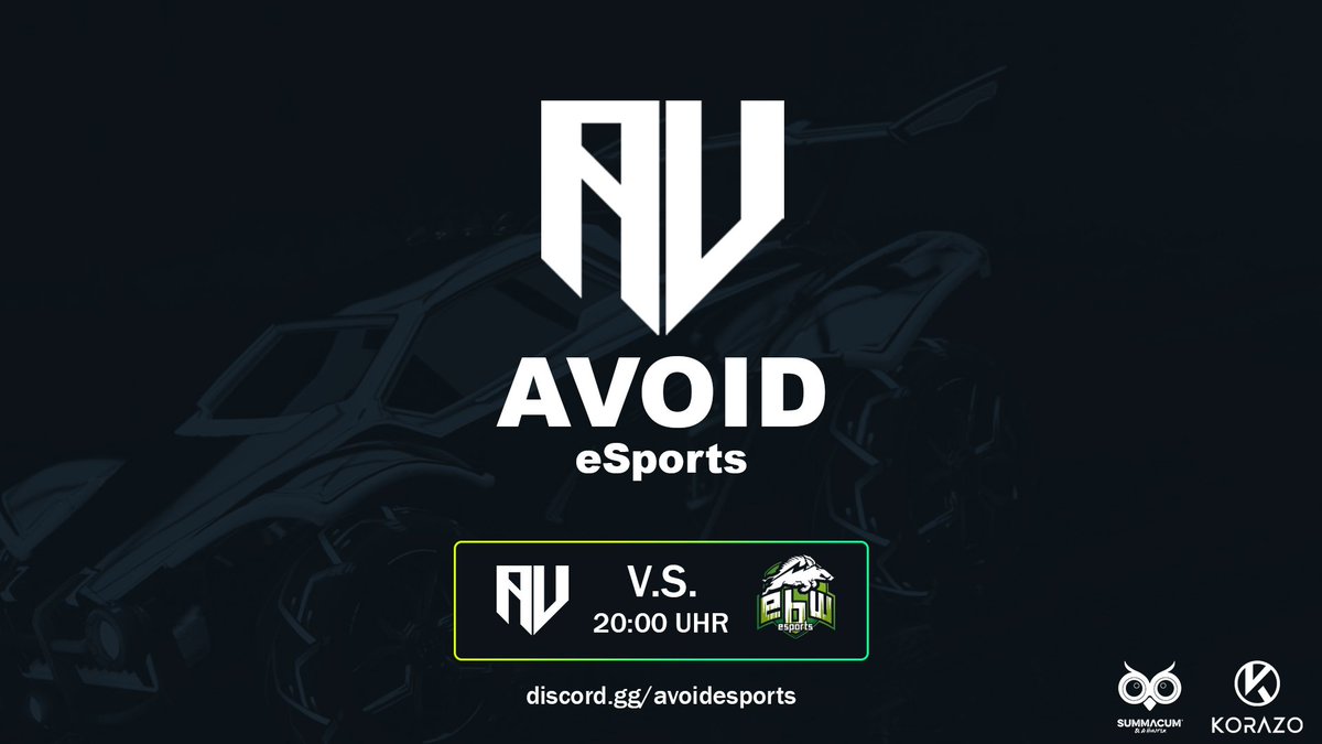 AvoidEsportsDE's tweet image. Heute Abend spielt wieder unser Trio Avoid Redcoast! 🏎️🔥

Wir treten gegen Team Horizon an und holen uns hoffentlich einen weiteren Sieg!🏆

#AvoidIT