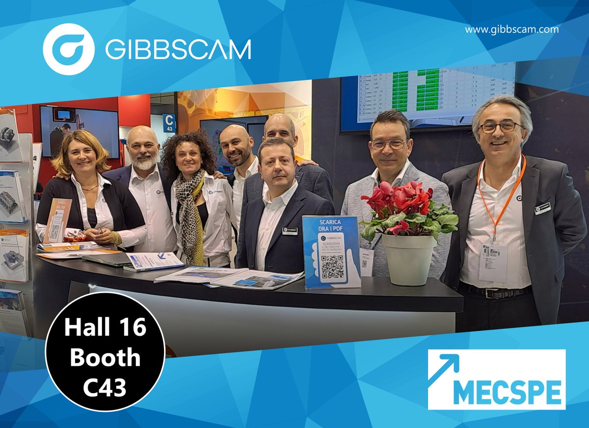 gibbscam's tweet photo. We are up and running at MECSPE 2023 (Hall 16, Booth C43). Please stop by and meet the GibbsCAM team to see what we have to offer, and hear how we can help drive manufacturing efficiency. We look forward to seeing you there!

#GibbsCAM #millturn #MultiTaskMachines #MECSPE https://t.co/9p5PFgnaJg