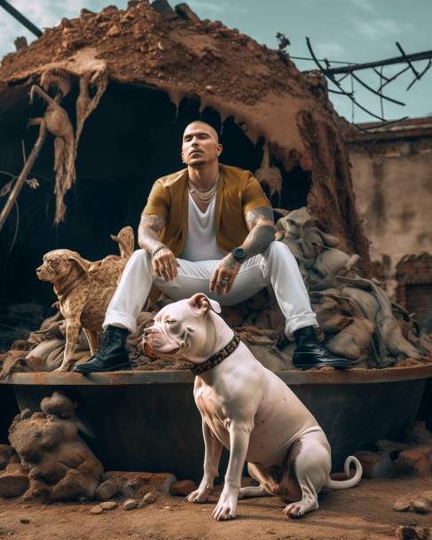 AInsteinDesign's tweet photo. Pitbull^2

#MidJourney #AI #AIArt #Pitbull #Mr305 #NFT https://t.co/Wj3dVhckwE