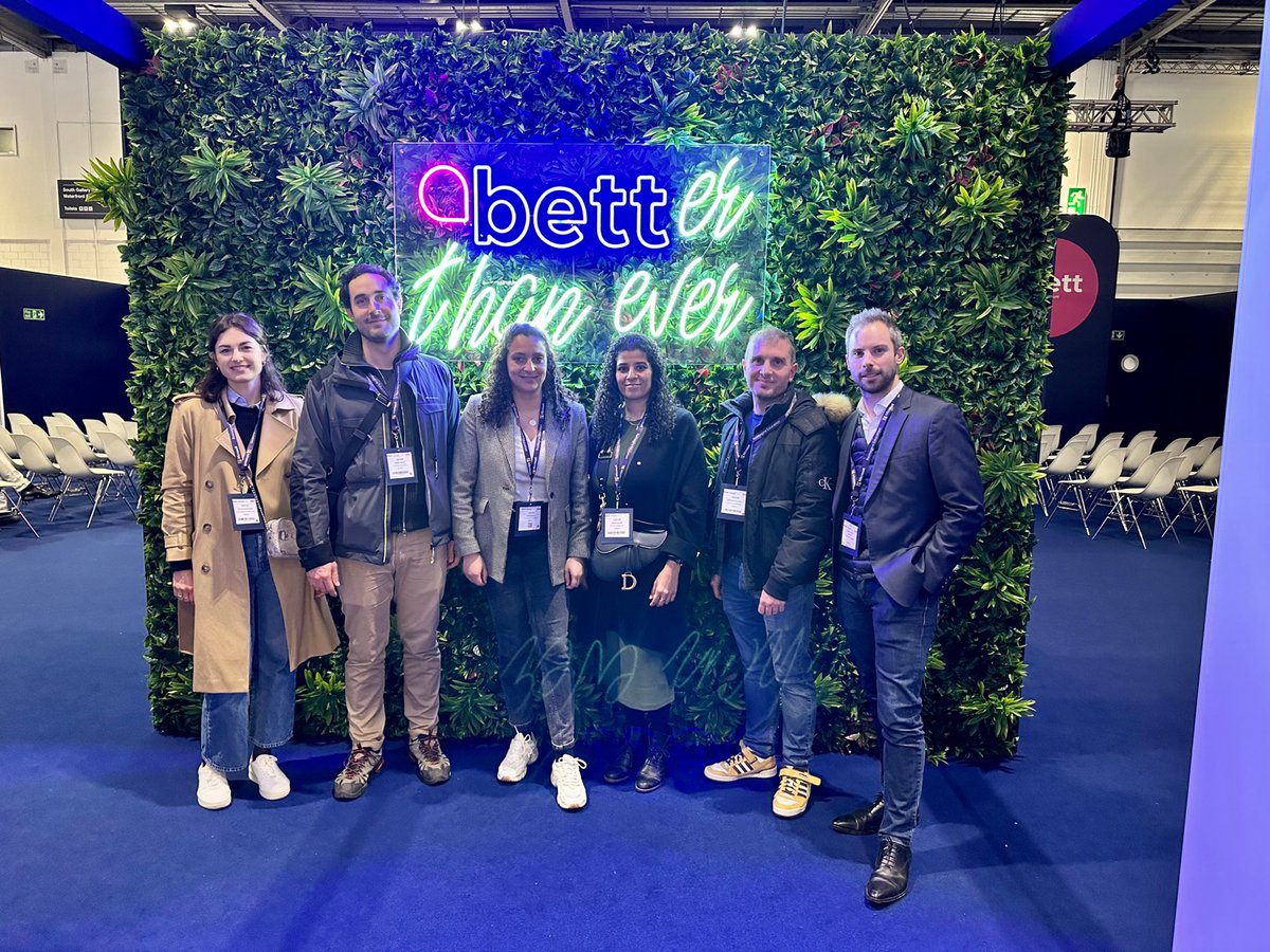 <a href="/Unowhy_Officiel/">UNOWHY</a> est à Londres à l'occasion du #bettshow, le plus grand événement international dédié aux #technologies éducatives !
L'objectif ? Trouver l'inspiration, découvrir des innovations, identifier des tendances, discuter de l'avenir de l'éducation...

#Bett2023 #edtech