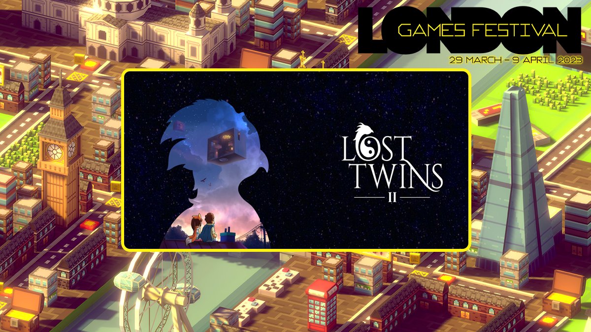 Lost twins 2 is part of the #LondonGamesFestival23 Steam event!

Check out all cool games here:
store.steampowered.com/developer/Fire…

#LGF23 #indiegame #gamedev
