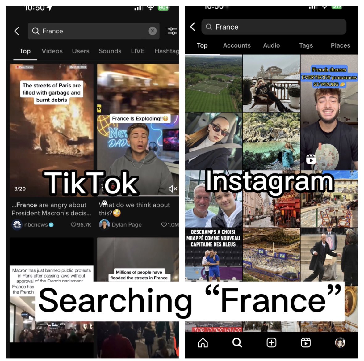 GingasVR @ CES on X: I get a lot of my news from TikTok, so do a bunch of  other people. It's raw and uncensored. Instagram.. and a lot of other  platforms