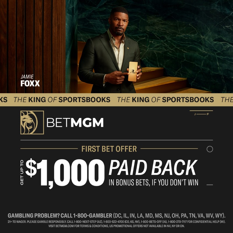 BetMGM's tweet photo. Grab a dub in the new Hub for sports betting! Even if you don't win your first bet, you'll still score up to $1,000 back in Bonus Bets.