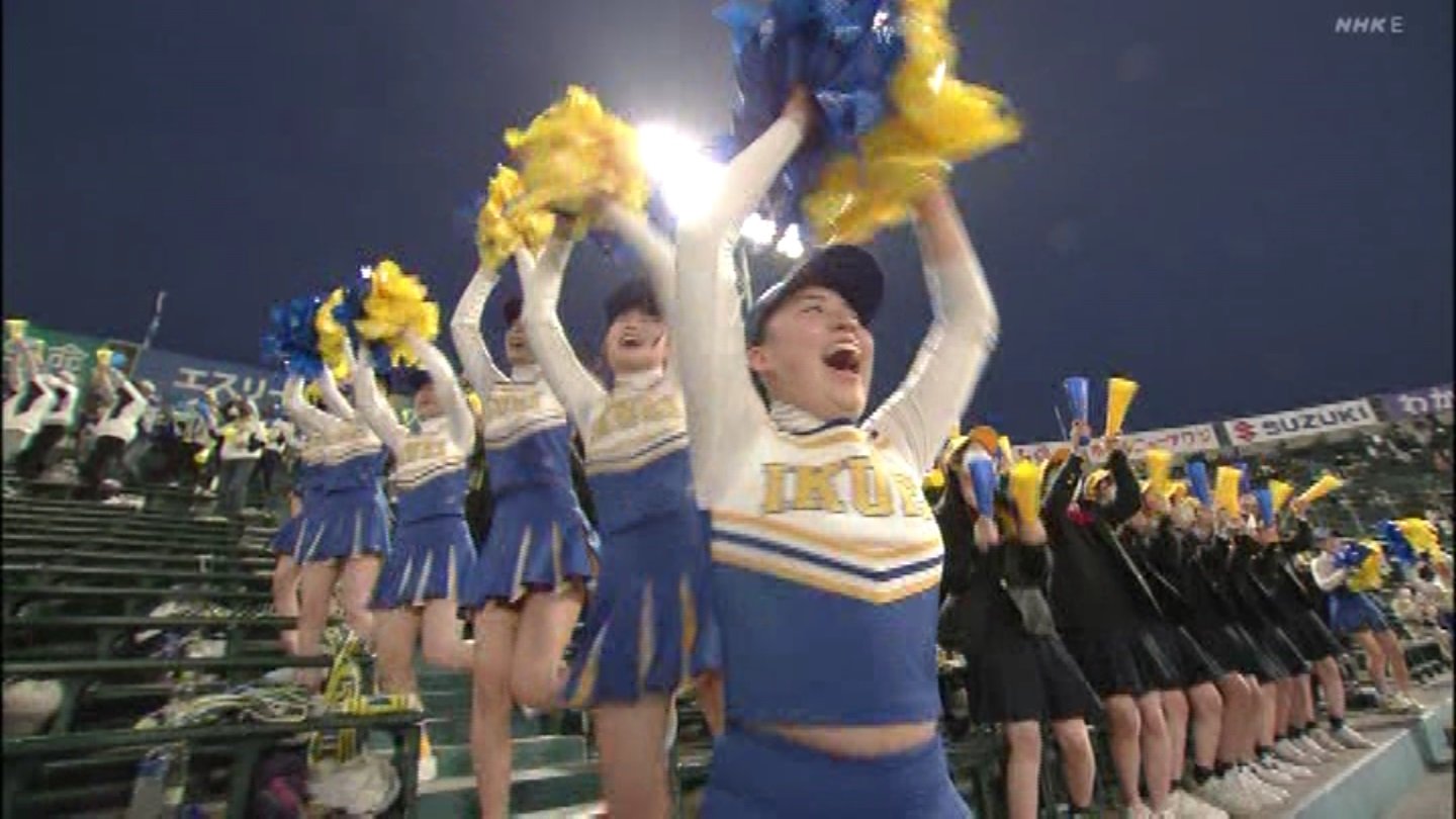 仙台育英 チア 部活バック Cheerleading] High School Cheerleading [4K] 