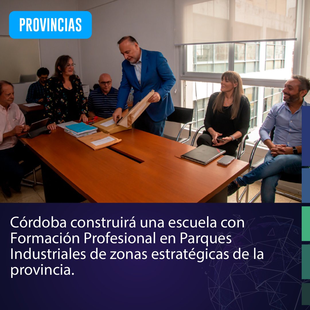 El proyecto tiene como objetivo la construcción de un edificio que albergará una nueva oferta educativa secundaria con formación profesional.

📌 conexionparques.com.ar/cordoba-constr…

#ConexiónParques #ParquesIndustriales #Córdoba #EducaciónSecundaria #FormaciónProfesional