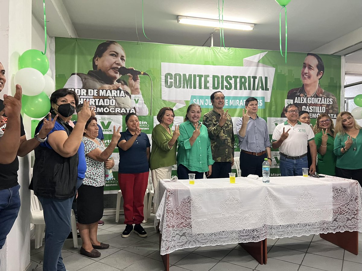 Con nuestro Presidente Fundador Alex Gonzáles activando los comités distritales en todo el Perú... actívate tu también.

#DemocrataVerde #AlexGonzales #OlaVerde #OlaVerdeImparable #SomosVerdes #FamiliaVerde