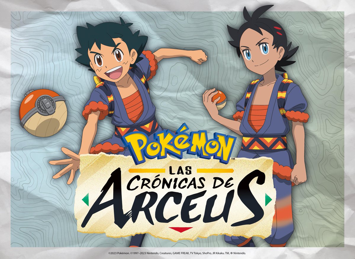 Pokemon_ES_ESP's tweet photo. Cuando Sinnoh se encuentra en peligro, Ash y sus amigos acuden al rescate. 🤝 

Las crónicas de Arceus ya está disponible para alquiler o compra digital en iTunes y Google Play. 

https://t.co/MEfO9IB5dk https://t.co/vR0a9gzkaX