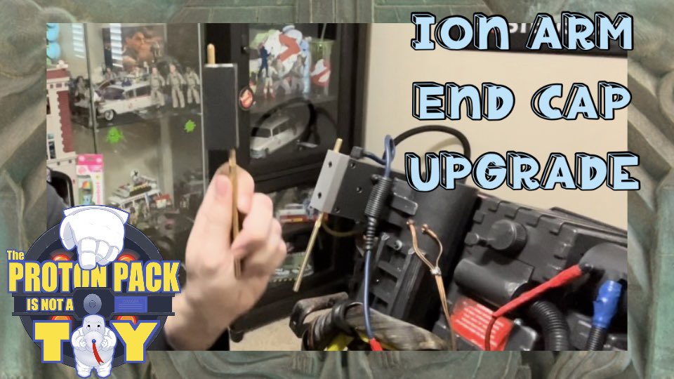 New Video - HasLab Proton Pack Ion Arm End Cap Upgrade Install - @gbfans youtu.be/Sn1vmuVhsF0