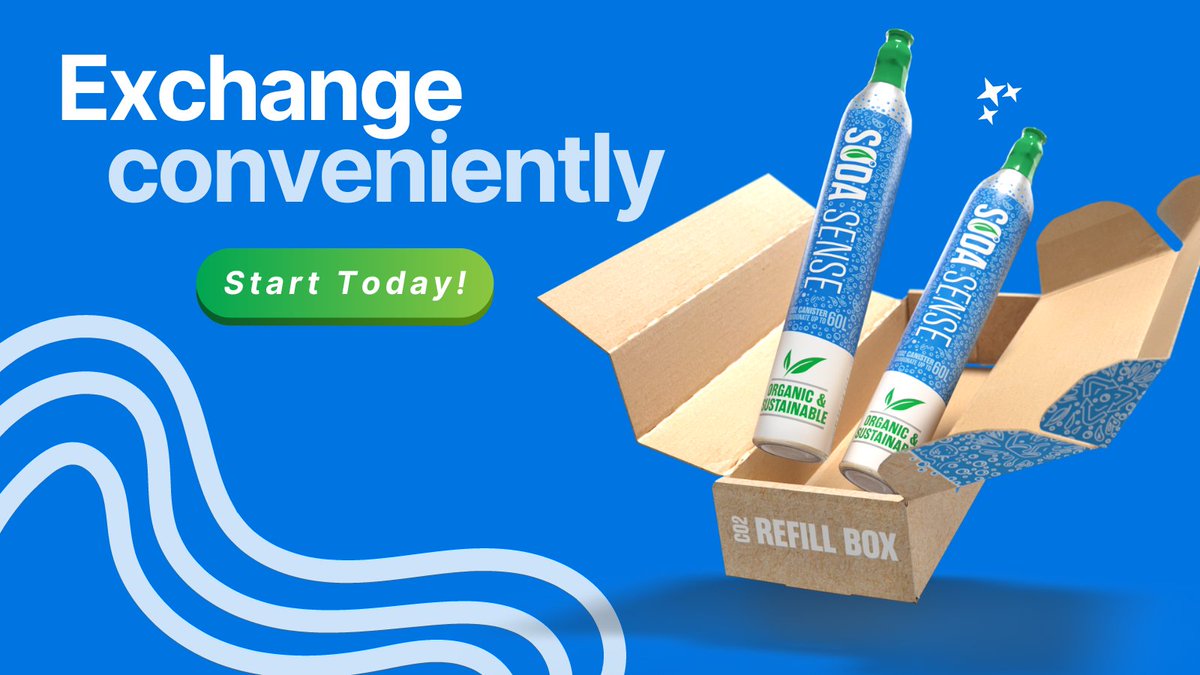 Convenience is key 🔑 Start exchanging with Soda Sense today! bit.ly/Sodasenserefil…