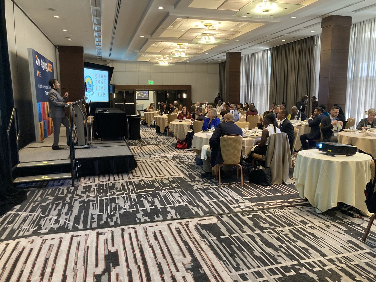 ASAging's tweet photo. We are celebrating our ASA RISE Fellows from Cohort 2: The Disruptors at #OnAging2023 https://t.co/3Vw26D4jsY