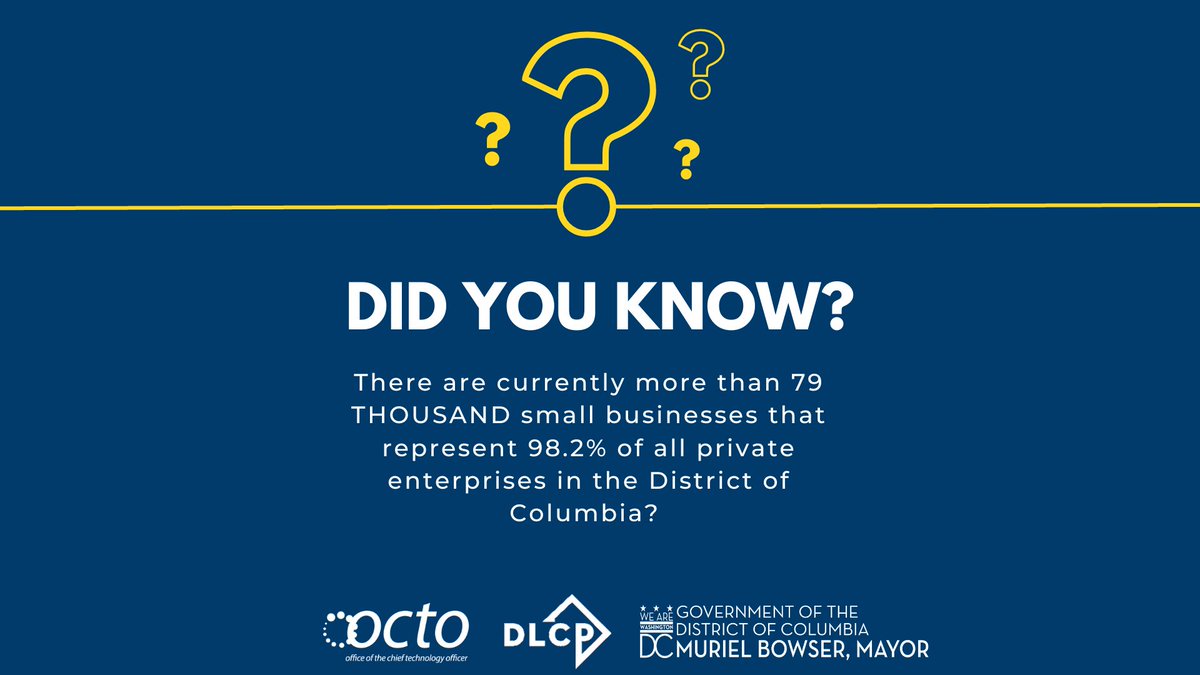 What are you waiting for?
If you have a passion for food &amp; a vision for your own business, make it happen. Visit beta.business.dc.gov

Join the thousands of small businesses that make DC's food scene one of the best in the country! 🍔🍕 

#WeLoveDCBusinesses
#WeAreWashingtonDC