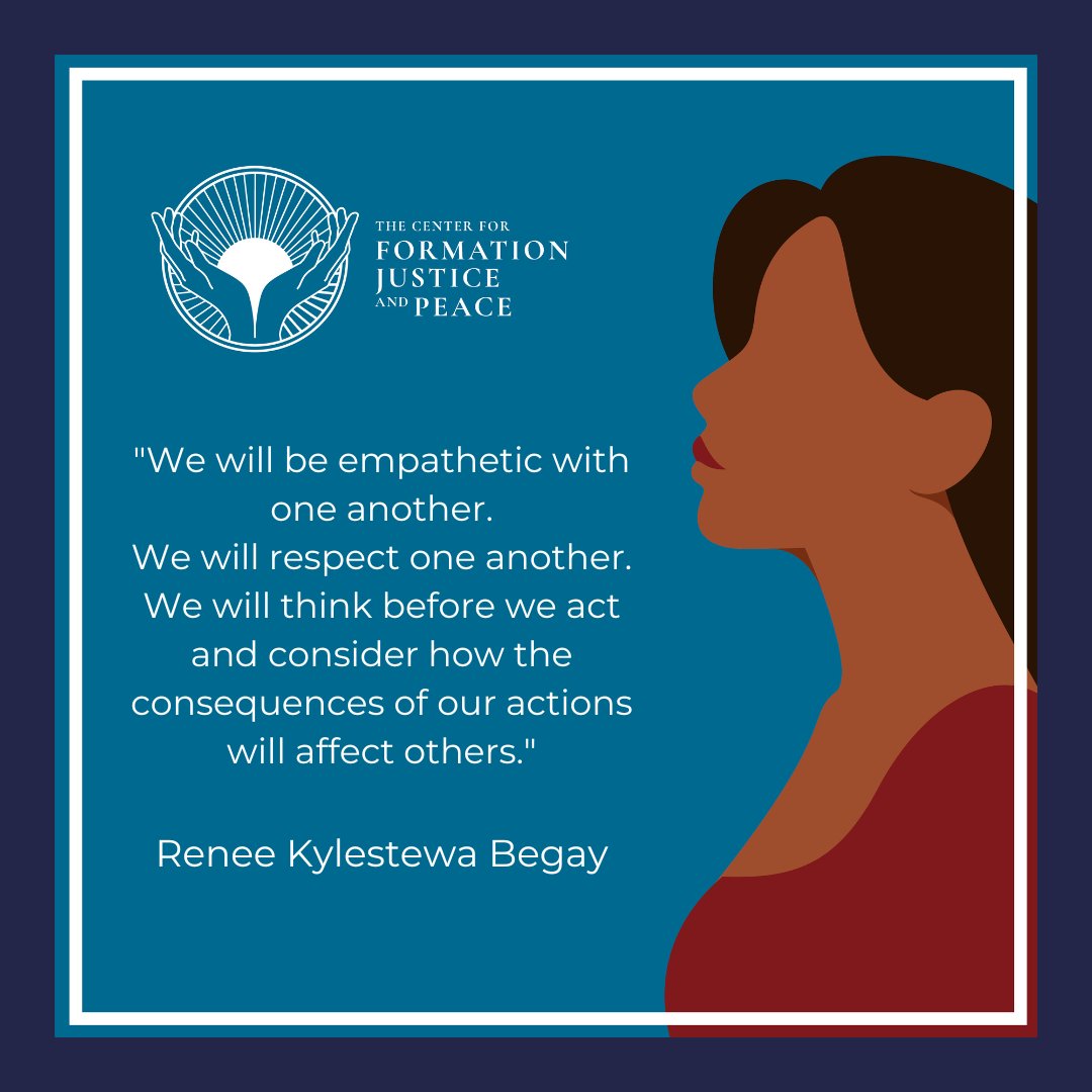 Renee Kylestewa Begay is the director for Nations, a conference speaker, and manages The Talking Circle.

Quote from the essay "Live in a Good Way" from Voices of Lament: Reflections on Brokenness and Hope in a World Longing for Justice edited by Natasha Sistrunk Robinson.⁠