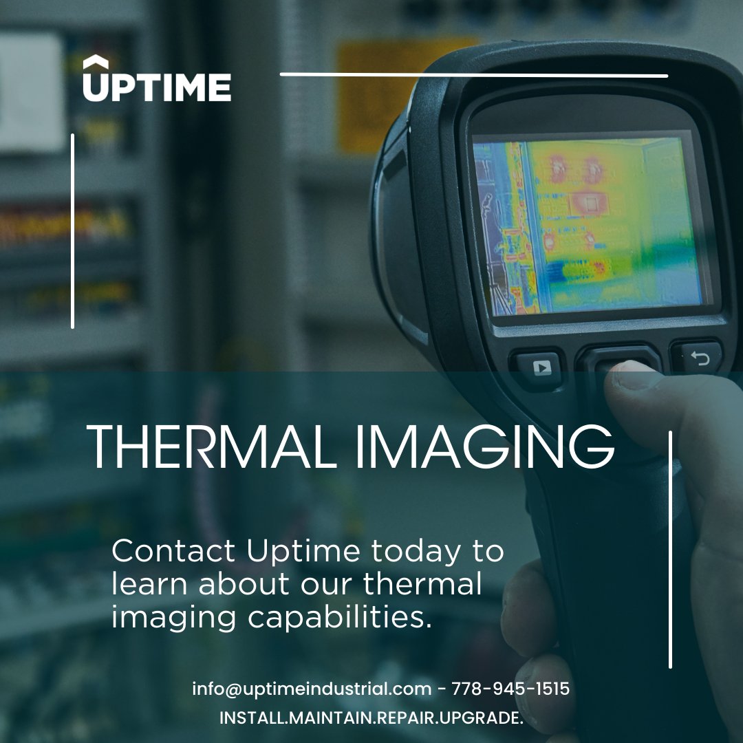 UptimeInd's tweet photo. Thermal Imaging checks for load imbalances, overheating cables, stressed components, it ensures proper equipment installation, and much more.📸

Uptime provides Thermal Imaging service and reporting for our customers to ensure the safety of their facilities. https://t.co/4ns6WxAhzm