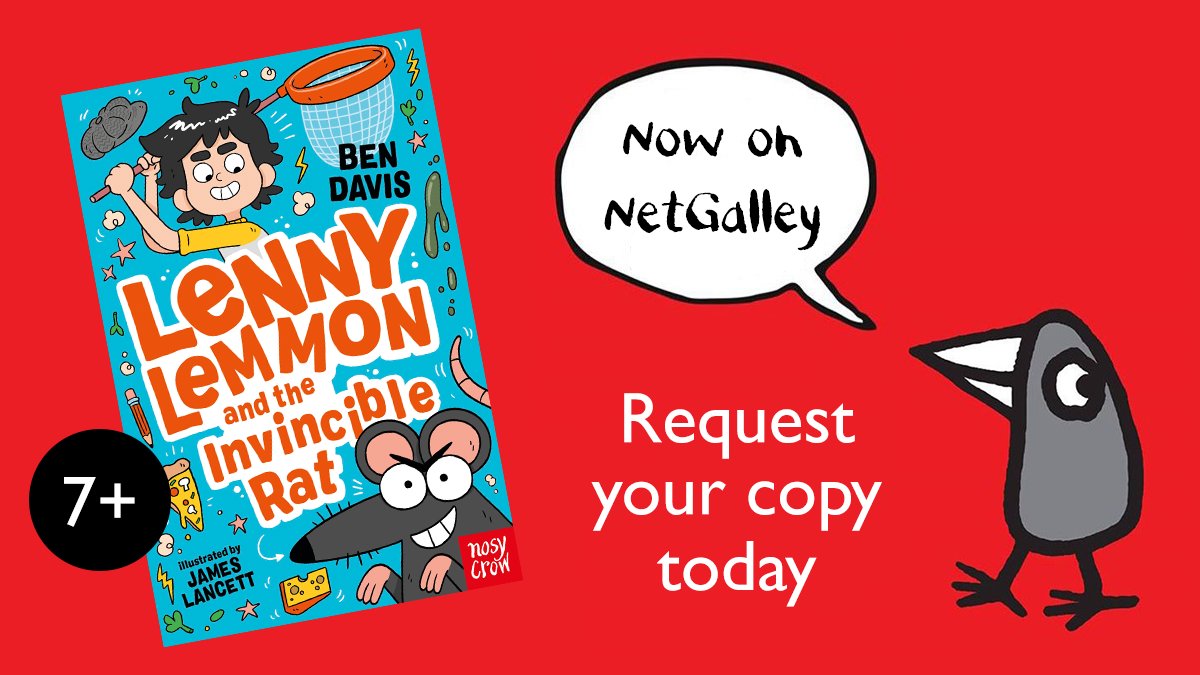 📢 It's just the news you've been waiting for #LennyLemmonandtheInvincibleRat is on @NetGalley!📢 If you're a reviewer, book blogger, librarian or bookseller, make sure to request this hilarious school-based comedy by @bendavis_86 today! 🐭 Request here: netgal.ly/nb8IiH