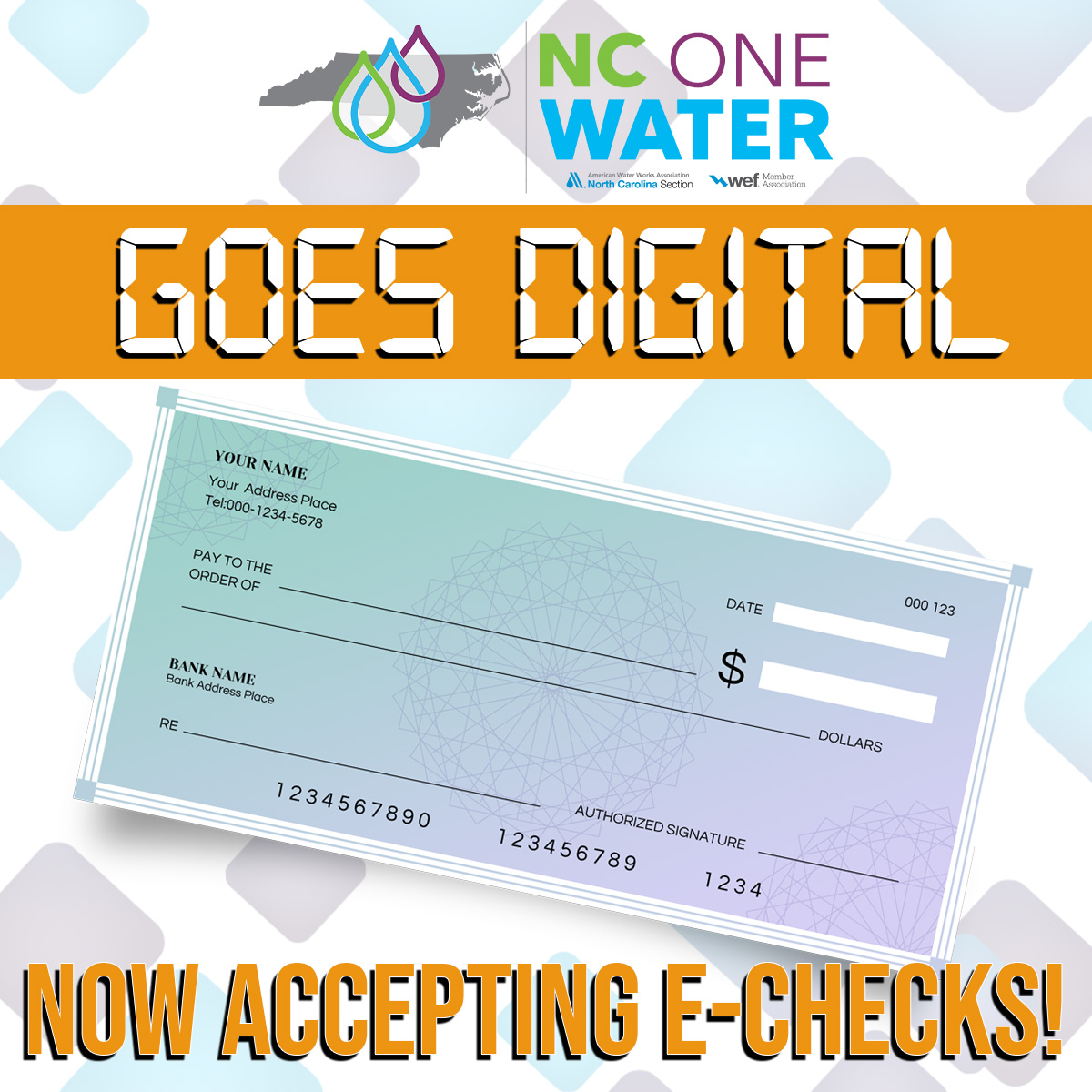 We've gone DIGITAL! #nconewater