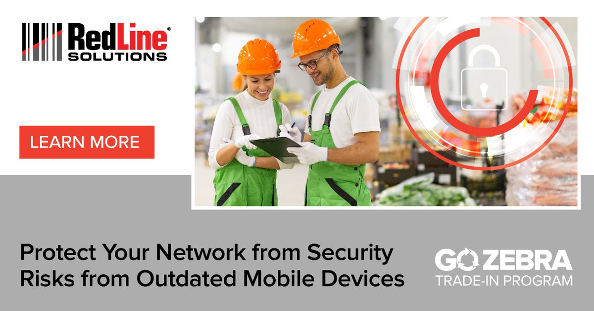 RedLineProduce's tweet image. Out with the old, in with the new! Trade-in details at redlinesolutions.com/go-zebra-trade…