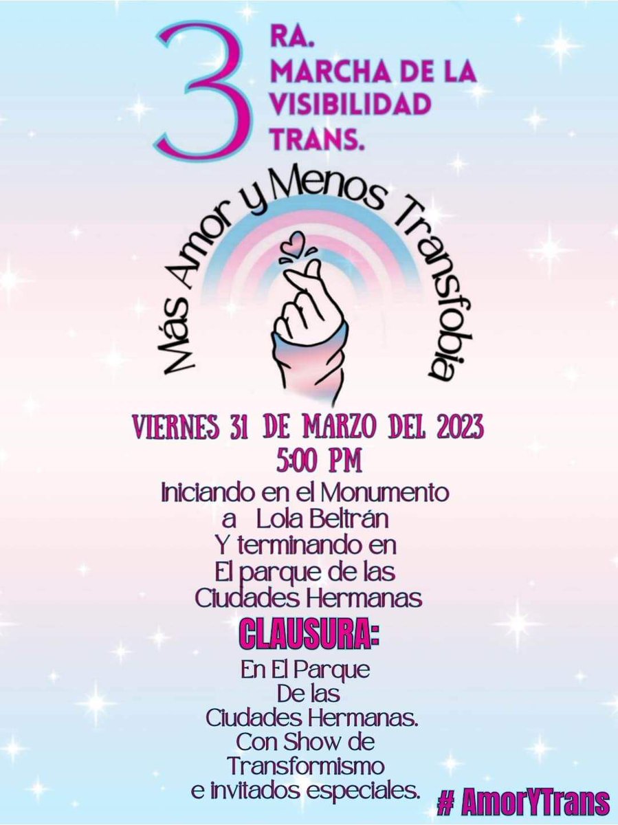 MarielYee's tweet photo. #Mazatlán acá la convocatoria ✨
#Trans
#TodosLosDerechosParaTodasLasPersonas
#AmorYTrans https://t.co/Mu3tZbmuFT