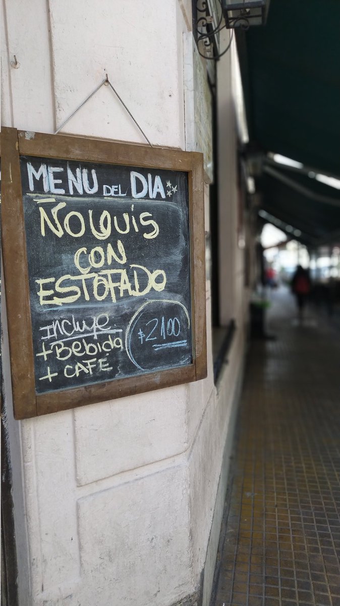 tomokoargentina's tweet photo. #昼ごはん　#ElFederal #santelmo https://t.co/fIYvKomagK