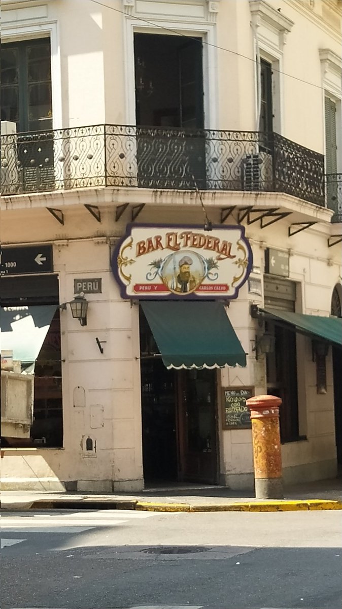 tomokoargentina's tweet photo. #昼ごはん　#ElFederal #santelmo https://t.co/fIYvKomagK