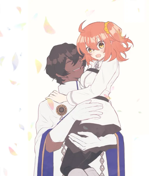 新刊表紙に使うジュナぐだ 