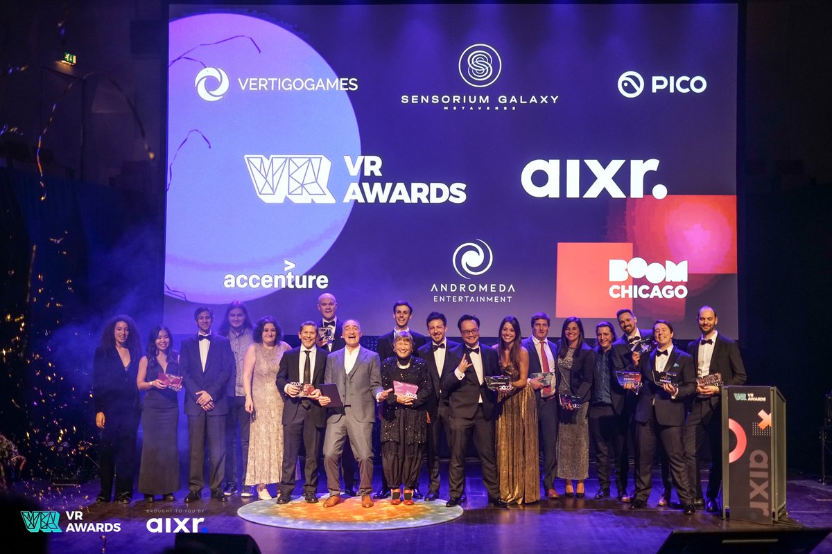 We returned to our roots for the 6th International #VRAwards! 🎆 We thrive on bringing the #VR community together, and our #Rotterdam ceremony proved it! What should you expect this year? ❓ Register interest NOW to stay in the loop! ➡️ hubs.ly/Q01Jt9yv0 #VRA23 #ITW23