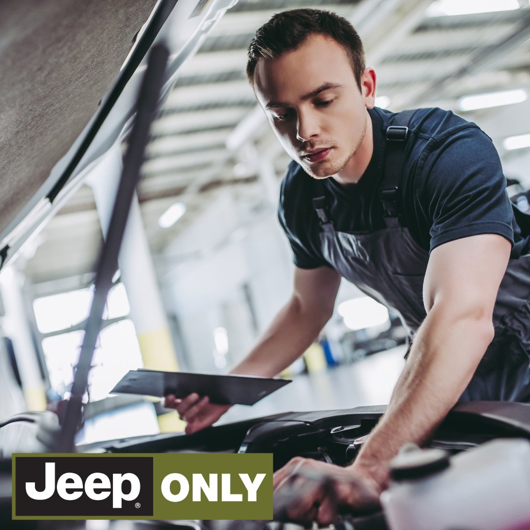 Routine maintenance can save you time and money. Let our technicians make sure your #Jeep is running smoothly.

bit.ly/3CY2t7j

#routinemaintenance #carservice #jeeplife #jeeponly