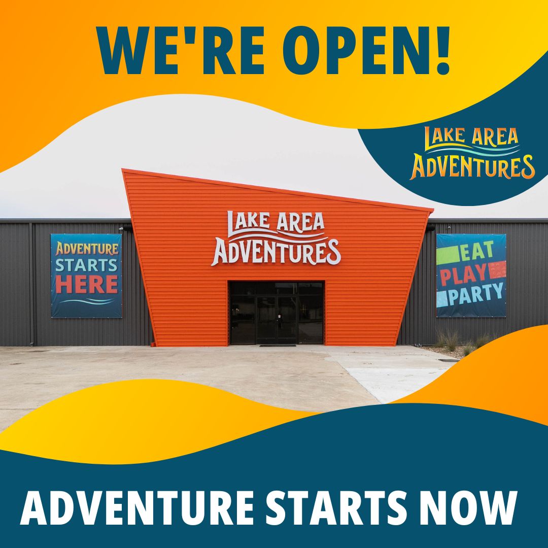 The doors are open and it's time to have some fun ✅ 

We're officially OPEN and ready to bring you the biggest and best adventures in SWLA 😎 

Today's hours: 12 PM - 9 PM