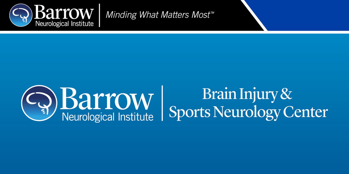 BarrowNeurological on Twitter "Our Concussion & Brain Injury Center is