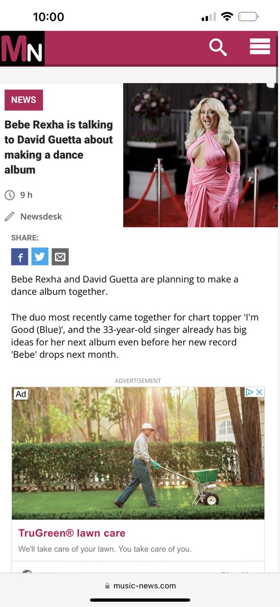 Bebe Rexha tweet media