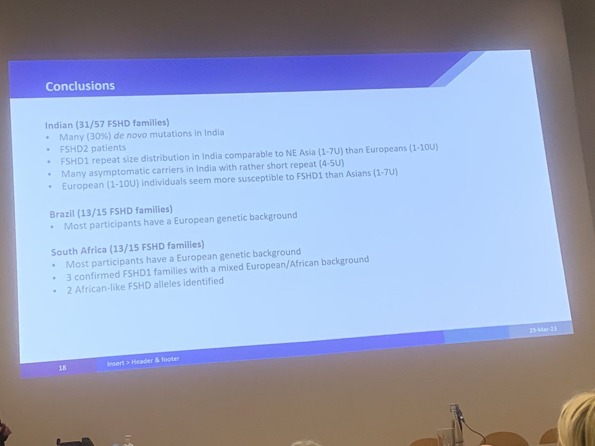 vishnu v y (@vishnuvy) on Twitter photo Dr. Richard Lemmers <a href="/UniLeidenNews/">Leiden University</a> described the #FSHD pipeline & results of <a href="/ICGNMD/">ICGNMD</a> participants from India, Brazil and South Africa. Interesting results from our Indian participants <a href="/AiimsNeurology/">AIIMS_Neurology</a> Indian FSHD genotype may be similar to east Asia than Europeans <a href="/FSHDSociety/">FSHD Society</a> Dr. Richard Lemmers <a href="/UniLeidenNews/">Leiden University</a> described the #FSHD pipeline & results of <a href="/ICGNMD/">ICGNMD</a> participants from India, Brazil and South Africa. Interesting results from our Indian participants <a href="/AiimsNeurology/">AIIMS_Neurology</a> Indian FSHD genotype may be similar to east Asia than Europeans <a href="/FSHDSociety/">FSHD Society</a>