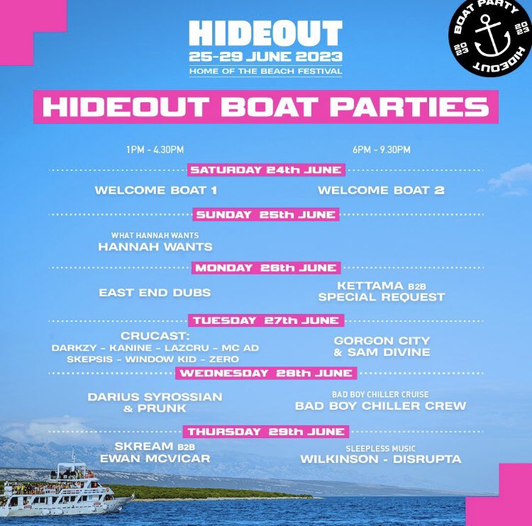 Hideout Festival on Twitter "RT MCAD1 . hideoutfestival 🇭🇷