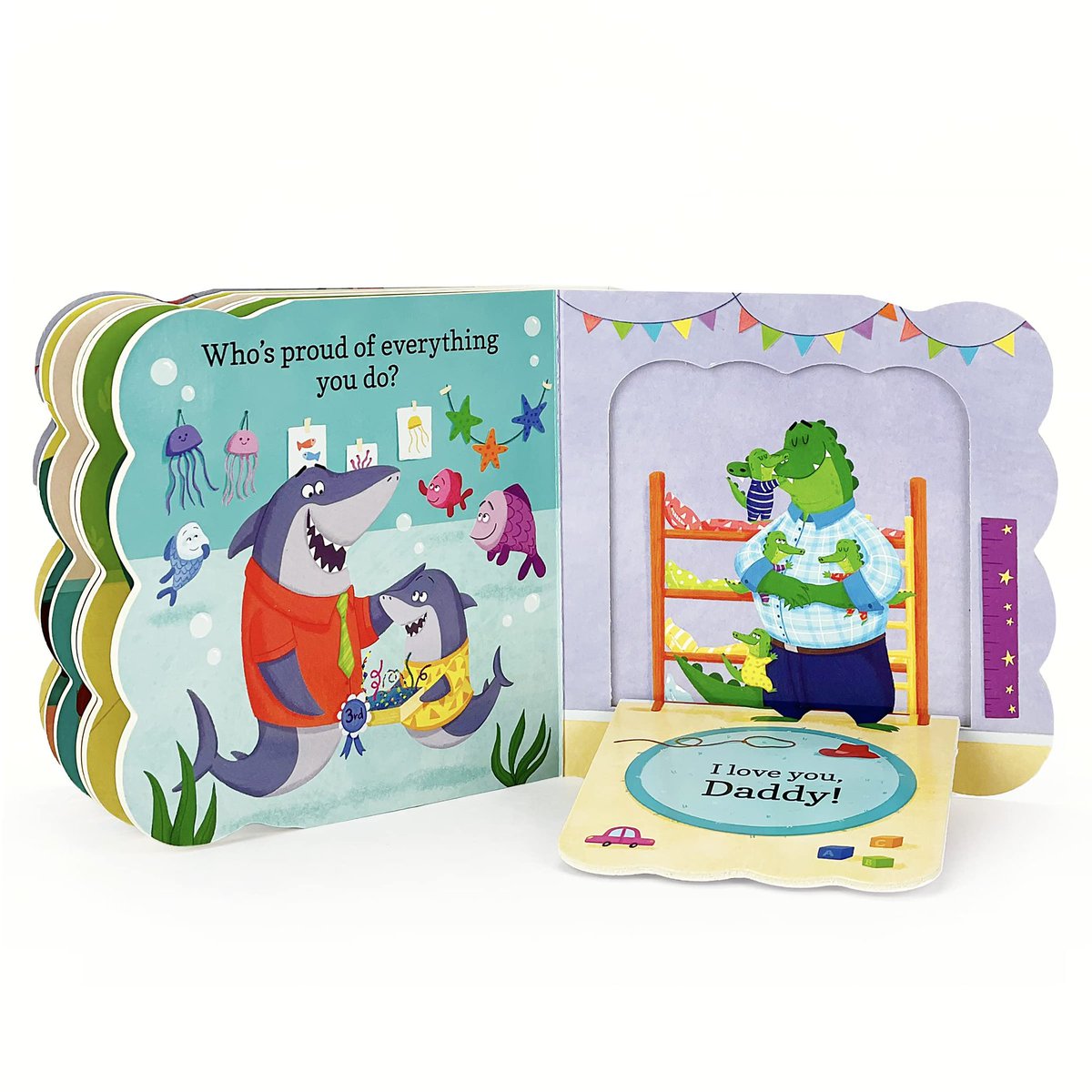 AgnesSaccani's tweet image. 🎉Happy book birthday to Babies Love Daddy!🎉🎈 A lift-a-flap board book for baby&amp;amp;daddy duos to enjoy.😍 Written by Ginger Swift, published by Cottage Door Press.📚

#kidlitart #boardbook #childrensbookart #illustrator