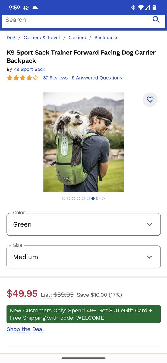 Tori_Ann76's tweet image. We are taking the dog with us to the Land Rover 3 day event and I want to buy the dog a backpack because it&apos;s a lot of walking for her tiny legs. 😂 #corgiproblems