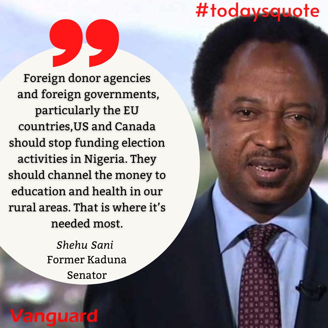 #todaysquote #vanguardnewspapers #shehusani #government #education #un #canada