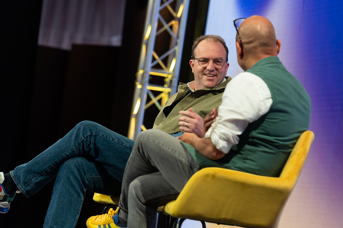 "People actually learn at the Skift conference. They attend the sessions and they get information and knowledge out of them," said Tyler Morse, CEO of MCR Hotels on stage of the Future of Lodging Forum. 💛