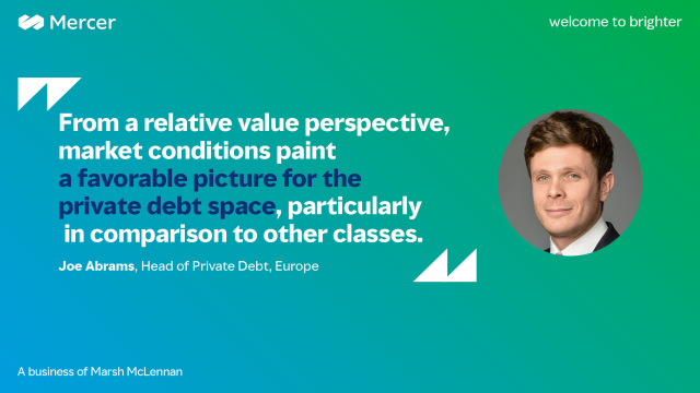 byrnedavid's tweet photo. With future return expectations for most asset classes lower than in recent years, the #PrivateDebt space presents #investors with the potential to limit concentration risk, diversify exposures while leaning into areas expected to benefit from volatility. https://t.co/9pzORSbNoR https://t.co/5RQVJUQX1c