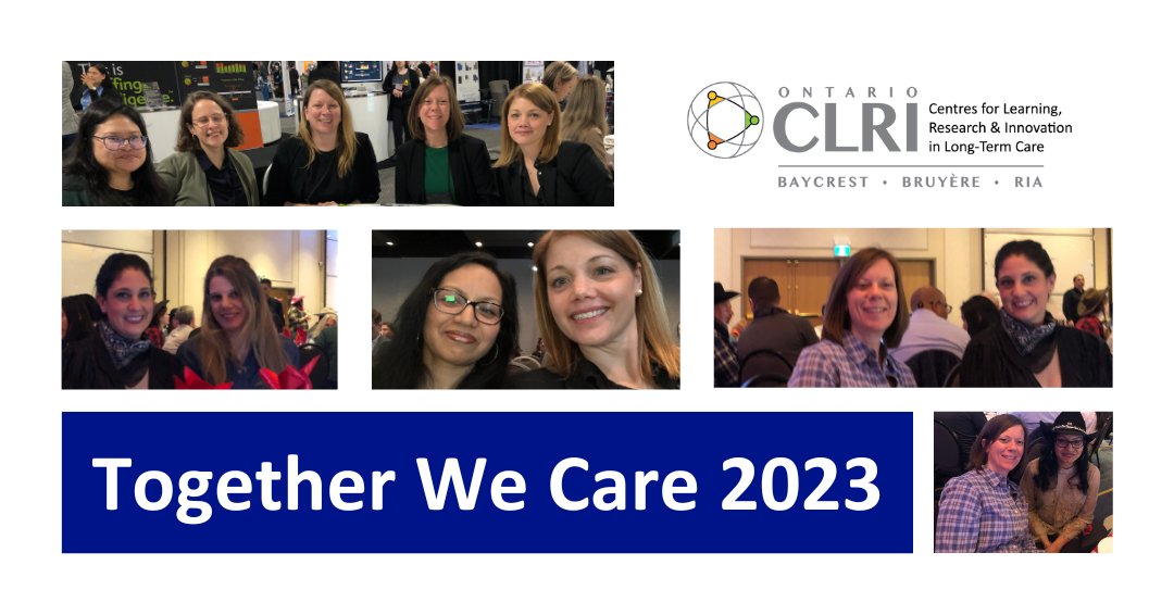 CLRI_LTC's tweet photo. The PREP LTC team is excited to be in person and presenting at the Together We Care convention this year! 

@SchlegelUW_RIA 

#TWC2023 @OLTCAnews https://t.co/cPVjf42m1O