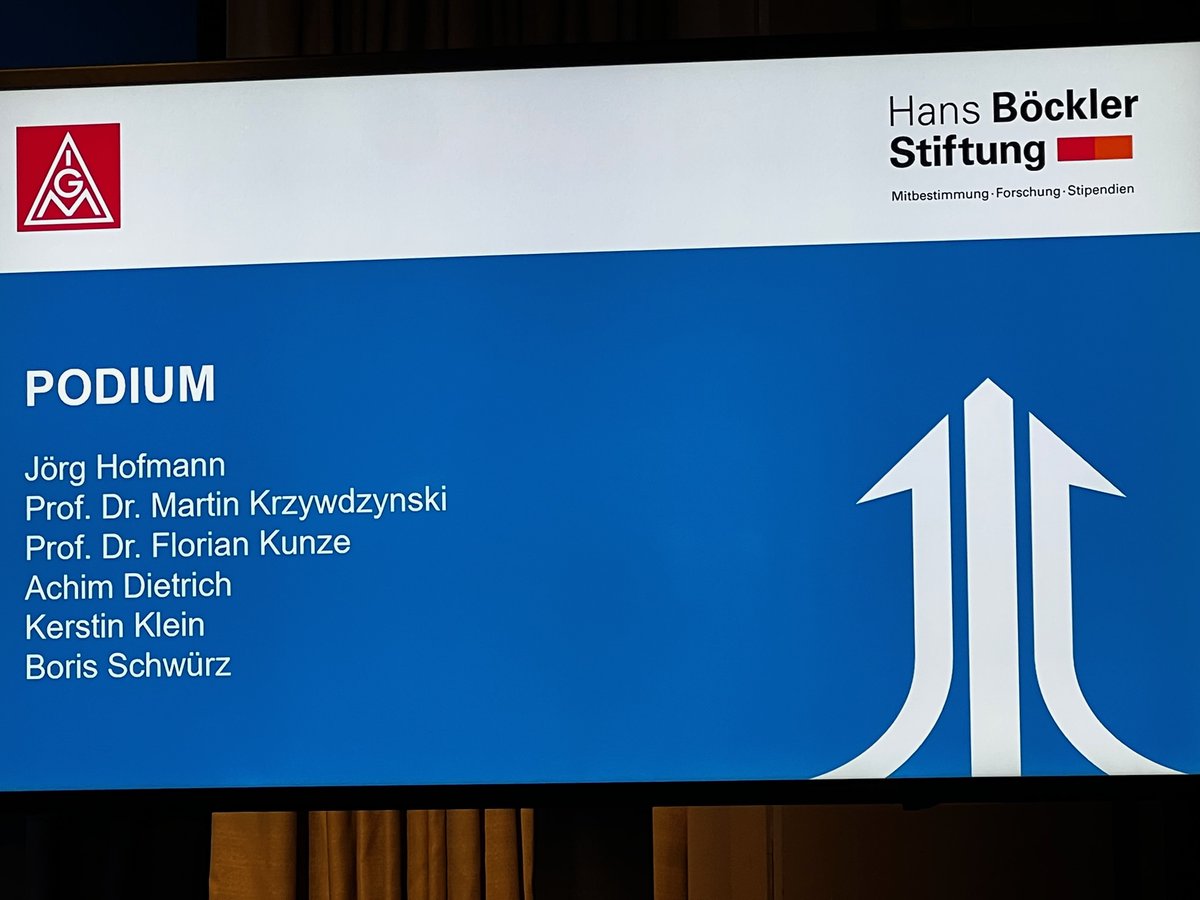 ProfKunze's tweet photo. Gestern habe ich auf der #Automobilzulieferkonferenz der @IGMetall und der @boeckler_de in Hannover einem Workshop die Ergebnisse unseres #DigiReady Projekts am @KNFutureWorkLab mit der @AgenturQ vorgestellt. Vielen Dank für die Einladung! https://t.co/KYrFpC3bD8