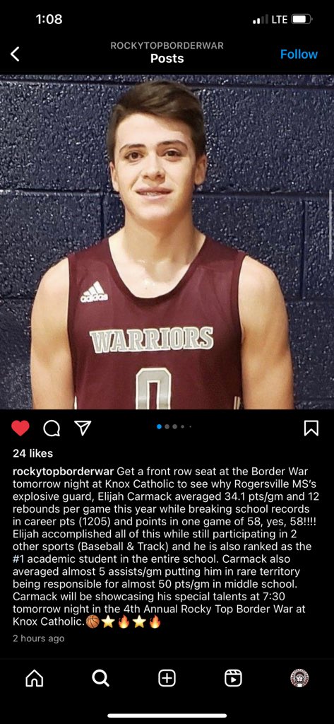 Cherokee Basketball tweet media