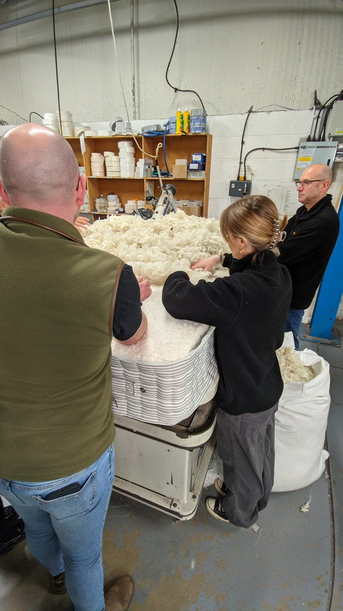 FPDNorwich's tweet photo. We went to the factory which makes @ironbedcompany's mattresses and bed bases. Great seeing how it all comes together! https://t.co/UYFuOYOMQv