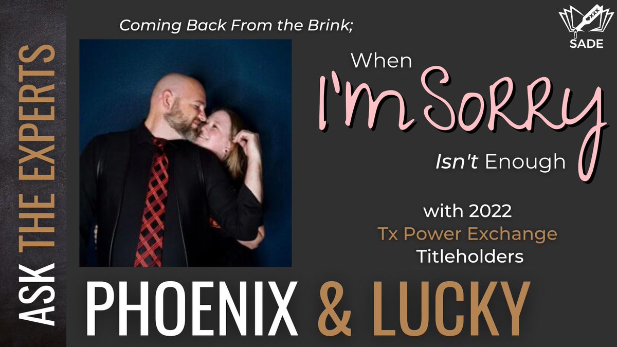 sadeclasses's tweet photo. Got a question for Phoenix and lucky? DM us! We'll make sure it's addressed in class #AskTheExperts https://t.co/wjmdyJorMO