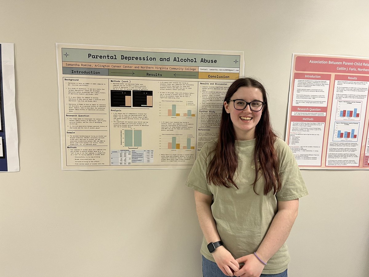 arlingtontechcc's tweet photo. DE Stats presented original research at NOVA’s Alexandria campus yesterday. Discussion was outstanding and varied -data ranging from Mars craters to traffic stops to alcohol use to attitudes on guns. Impressive work this year! @APSCareerCenter  @APS_STEM @APSVirginia @APSMath https://t.co/MXEWdJ086l