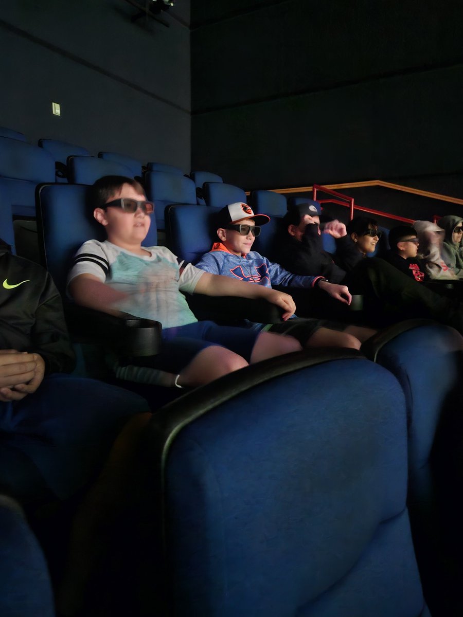 First field trip since 2019 was a success! Thanks <a href="/MarblesRaleigh/">Marbles Kids Museum</a> for an awesome IMAX and learning lab! 🌪🌤☔️