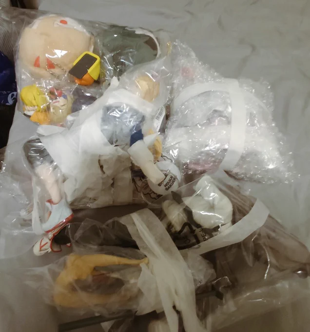 The boxes gotta go.Packin  's stuff meanwhile... 