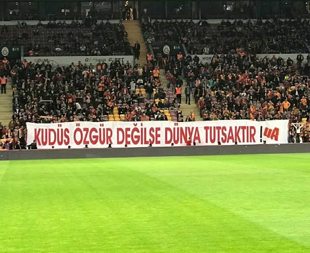 Kudüs özgür değilse dünya tutsaktır.